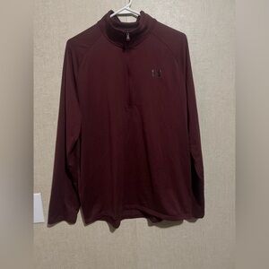 Under armour men’s long sleeve 1/4 zip t shirt